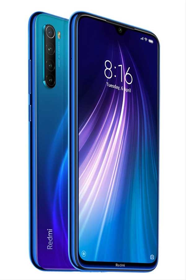 Preowned Xiaomi Redmi Note 8 Neptune Blue 4GB 64GB Acceptable